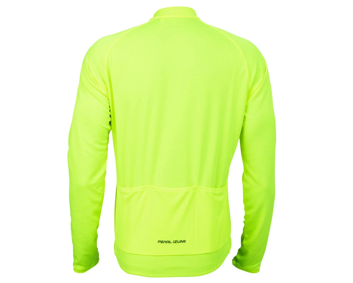Pearl iZUMi Quest Long Sleeve Jersey (Screaming Yellow) (L) - view 2